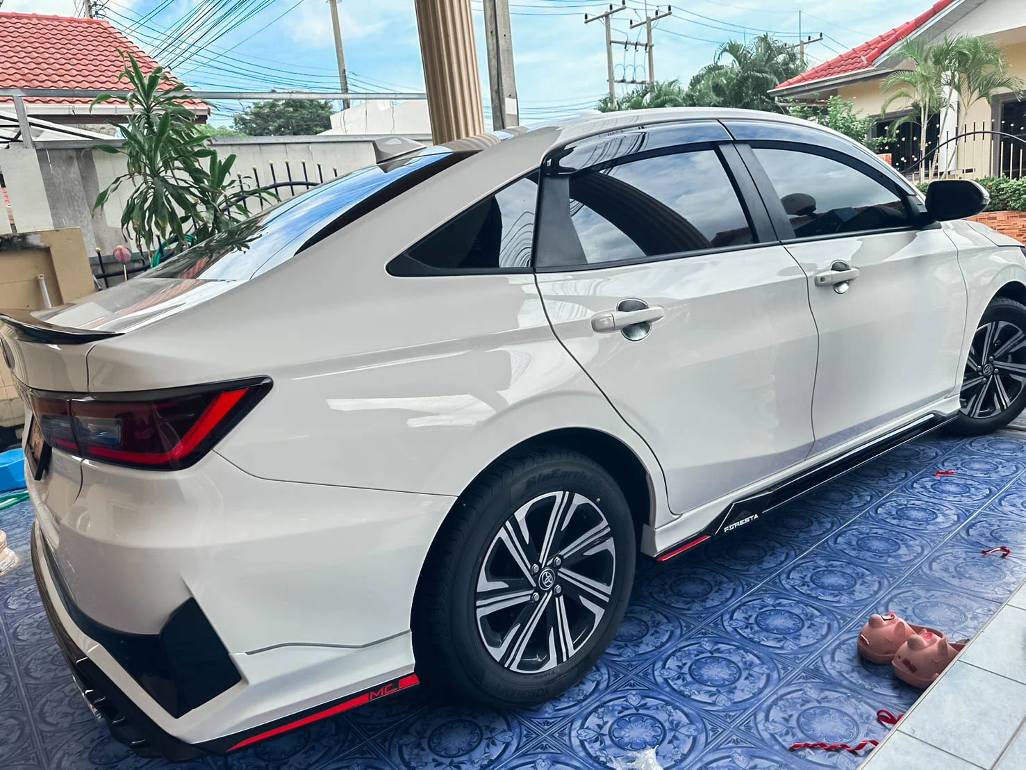 ชุดแต่ง Toyota Yaris Ativ 24 26 SP2 4ประตู