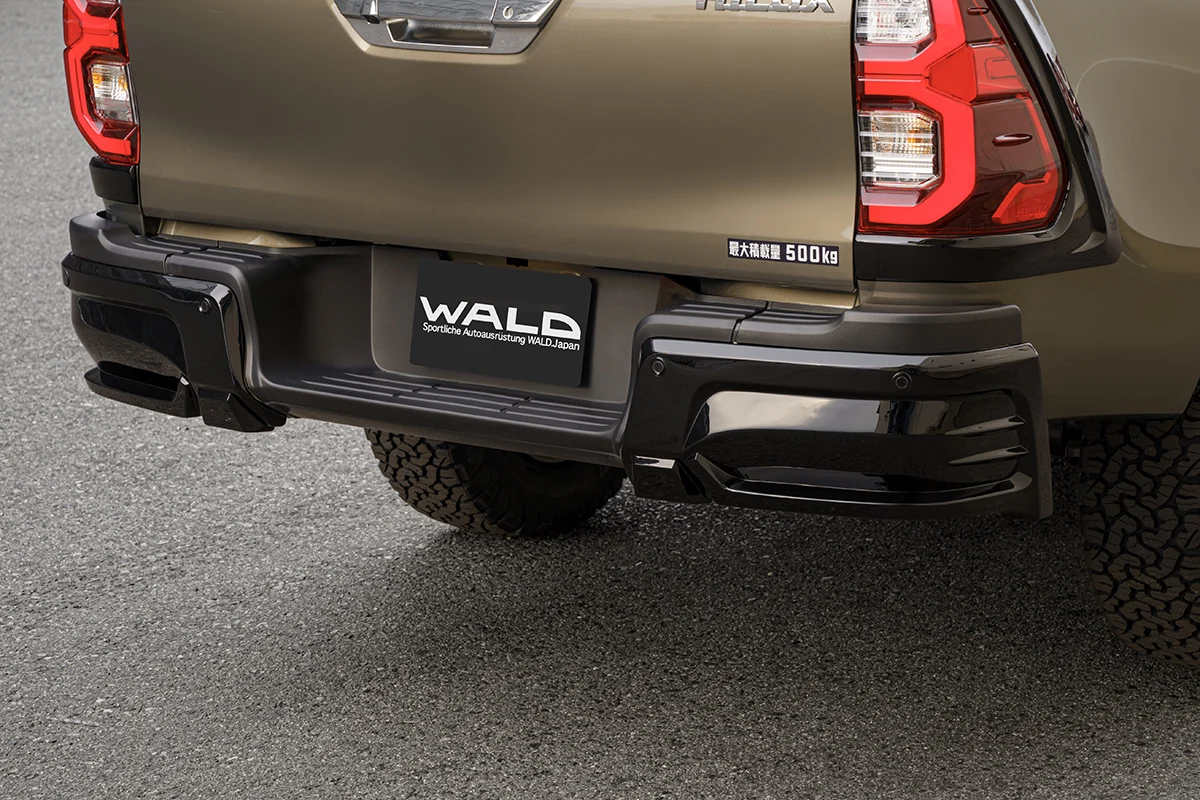 ชุดแต่ง TOYOTA HILUX WALD Japan สปอร์ตไลน์ แบล็กไบซัน เอดิชัน BUMPER TYPE ภาพ 20