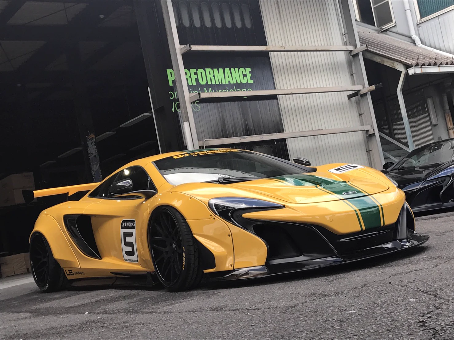 ชุดแต่ง McLaren 650S LB Work