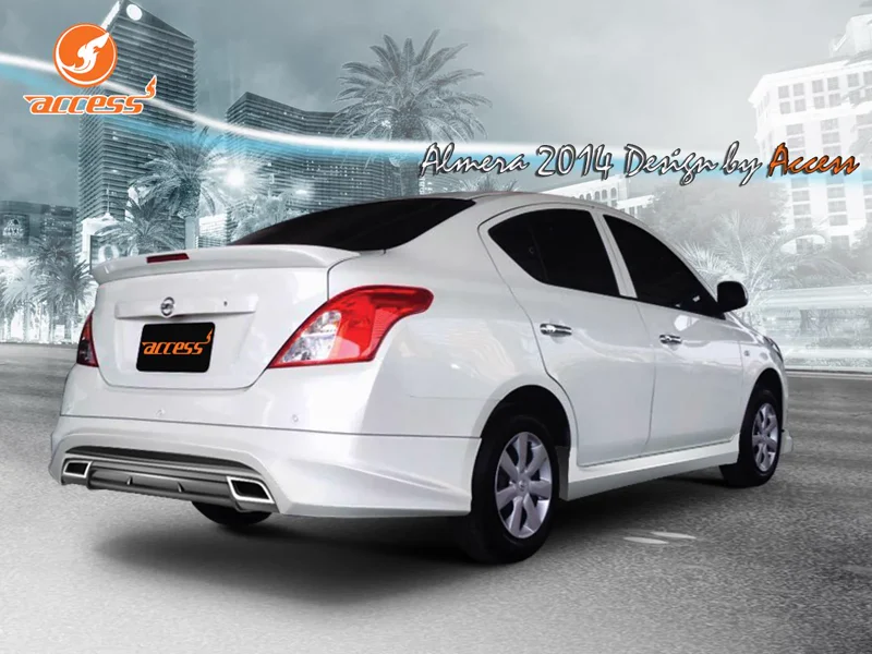 ชุดแต่ง Nissan Almera 2014 bodykits โดย อโมติส - NISSAN ชุดแต่ง Nissan Almera 2014 bodykits โดย อโมติส ชุดแต่งรถ ภาพ 2
