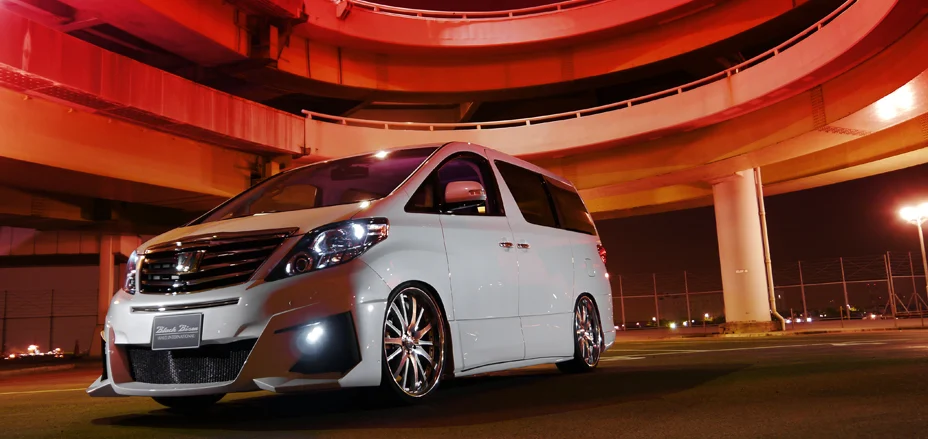 ชุดแต่ง TOYOTA ALPHARD WALD Japan สปอร์ตไลน์ แบล็กไบซัน เอดิชัน COMBINATION KIT ภาพ 23