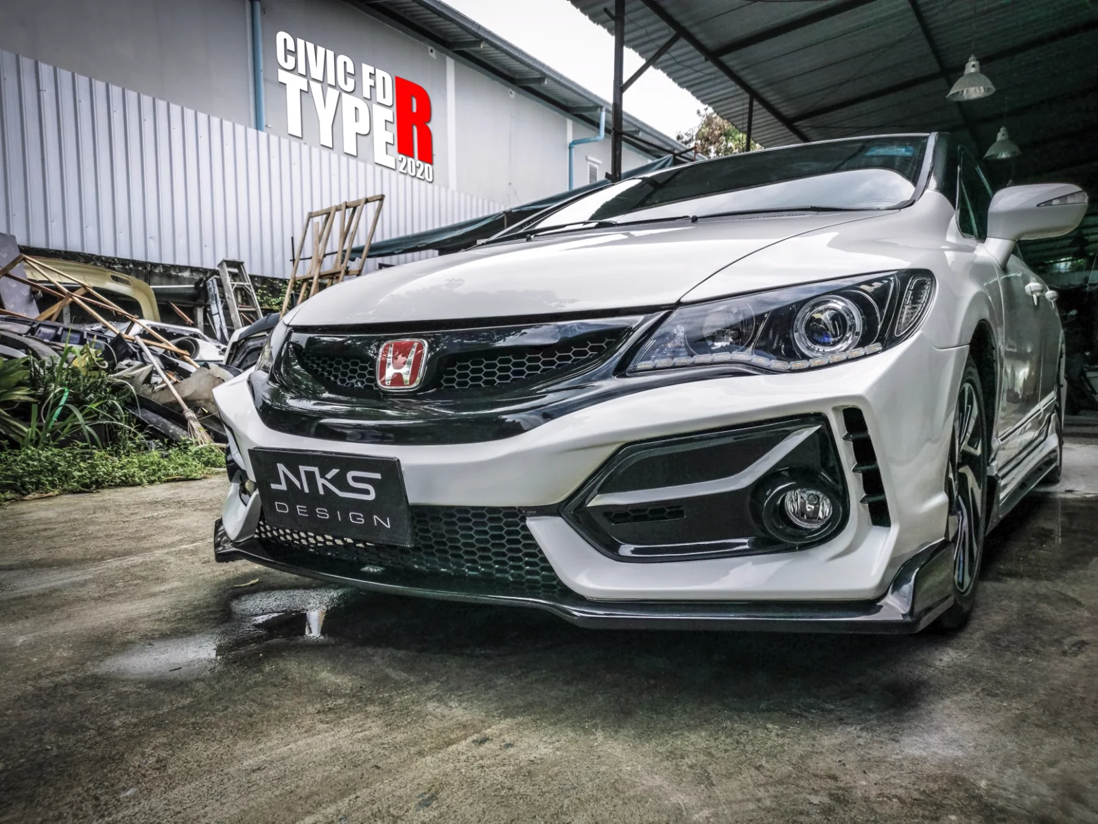 รูปชุดแต่ง ชุดแต่ง Honda Civic FD 06 11 Type R 2020 ภาพที่ 13