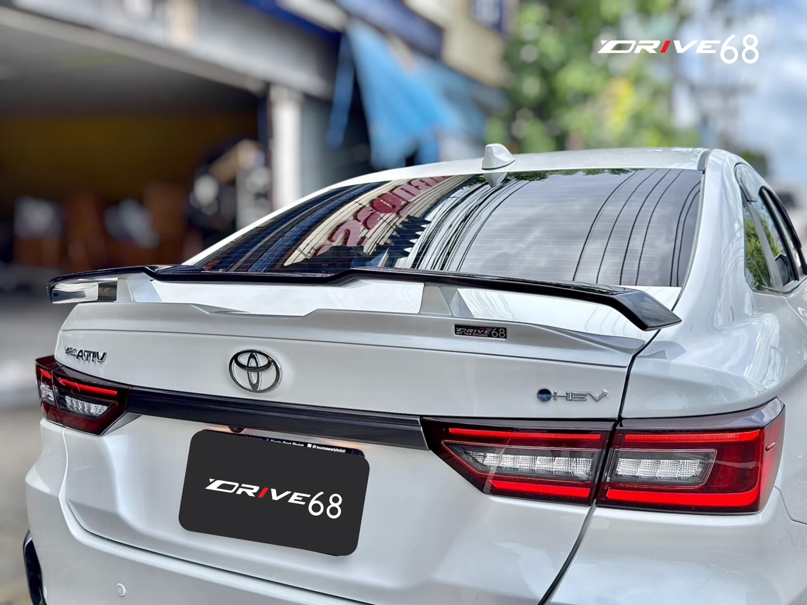 รูปชุดแต่ง ชุดแต่ง Toyota Yaris Ativ 24 26 Hybrid 2025 Drive68 ภาพที่ 4