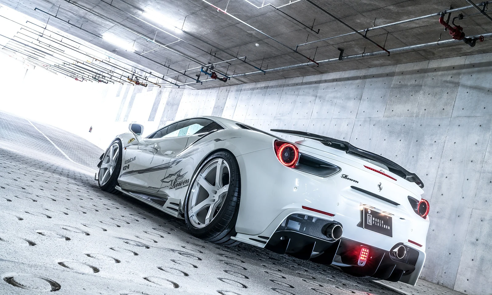 ชุดแต่ง FERRARI 488 GTB 2015.07~Rowen Japan ภาพ 10