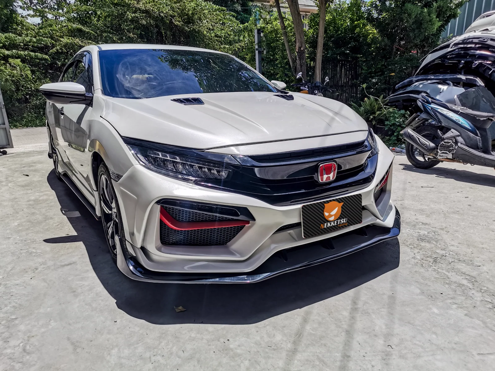 รูปชุดแต่ง ชุดแต่ง Honda Civic FC 16 21 Type MC 2022 ไม่ใส่โป่งเย็บ ภาพที่ 21