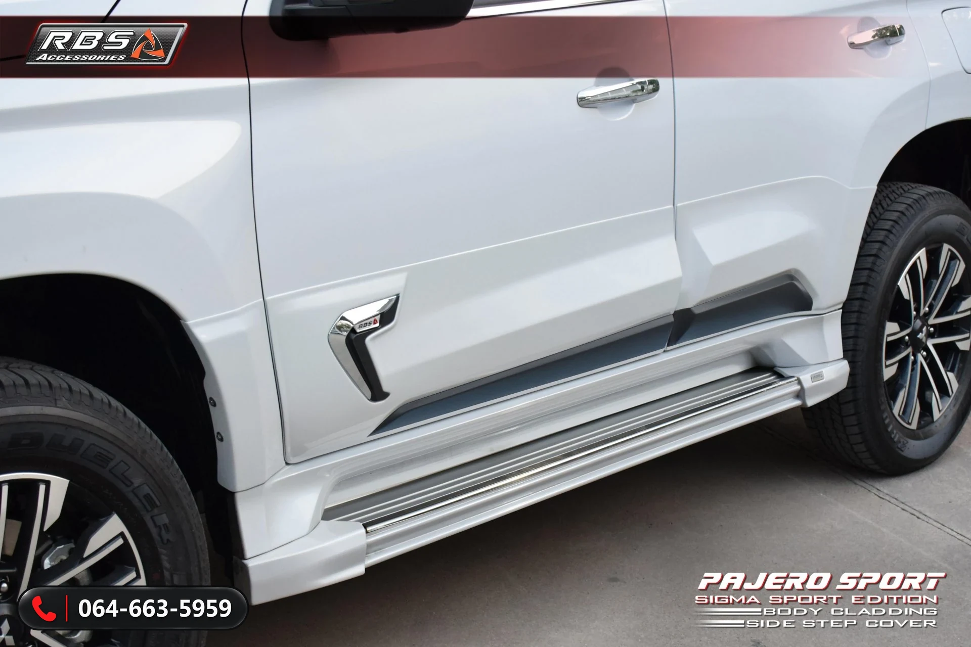 ชุดแต่ง MITSUBISHI PAJERO 2019 SPORT-X RBS ภาพ 9