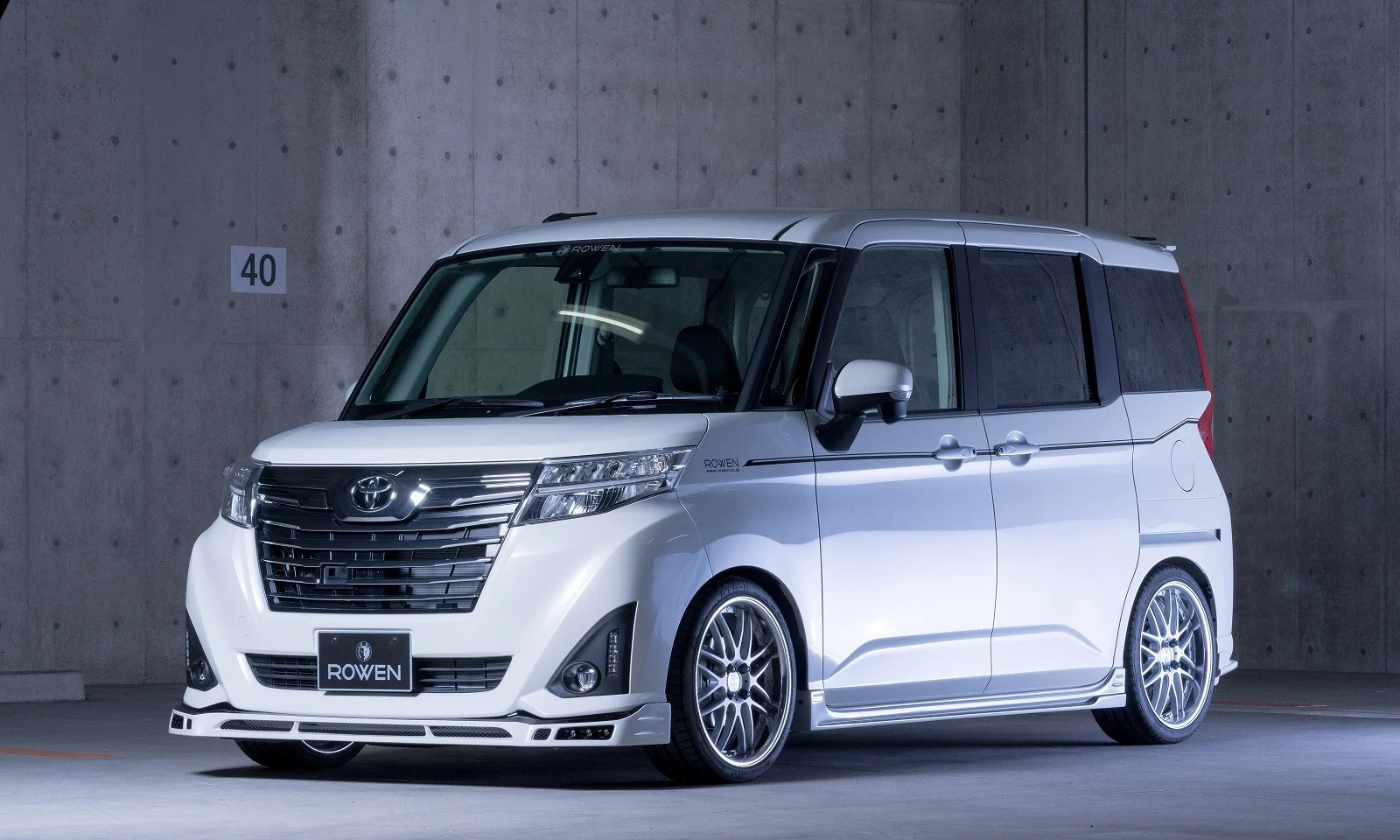 ชุดแต่ง TOYOTA ROOMY CUSTOM M900A/M910A 2016.11~2020.8 Rowen Japan ภาพ 13