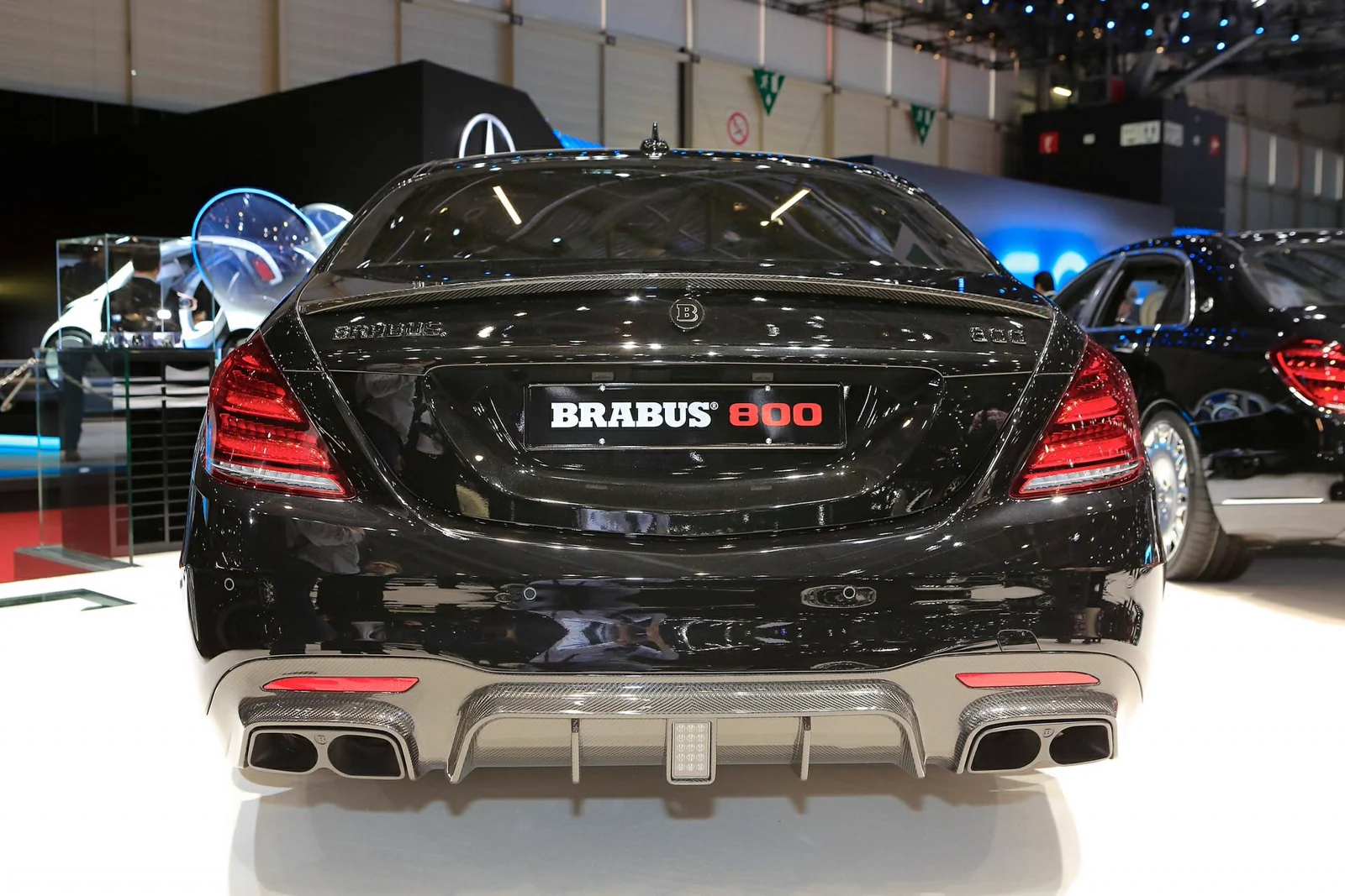 รูปชุดแต่ง ชุดแต่ง Mercedes-Benz S Class W222 Brabus ภาพที่ 2