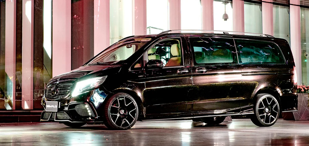 ชุดแต่ง MERCEDES-BENZ V-CLASS LONG WALD Japan สปอร์ตไลน์ แบล็กไบซัน เอดิชัน ภาพ 13