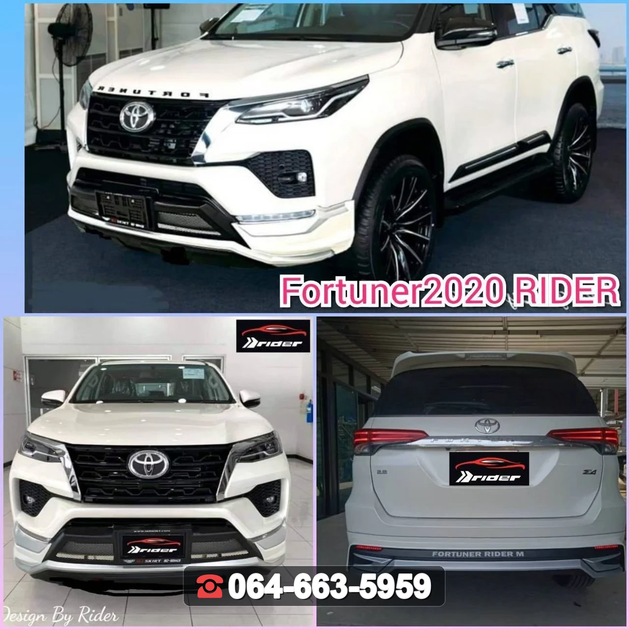 ชุดแต่ง TOYOTA Fortuner 2020 Rider RiderM ภาพ 3