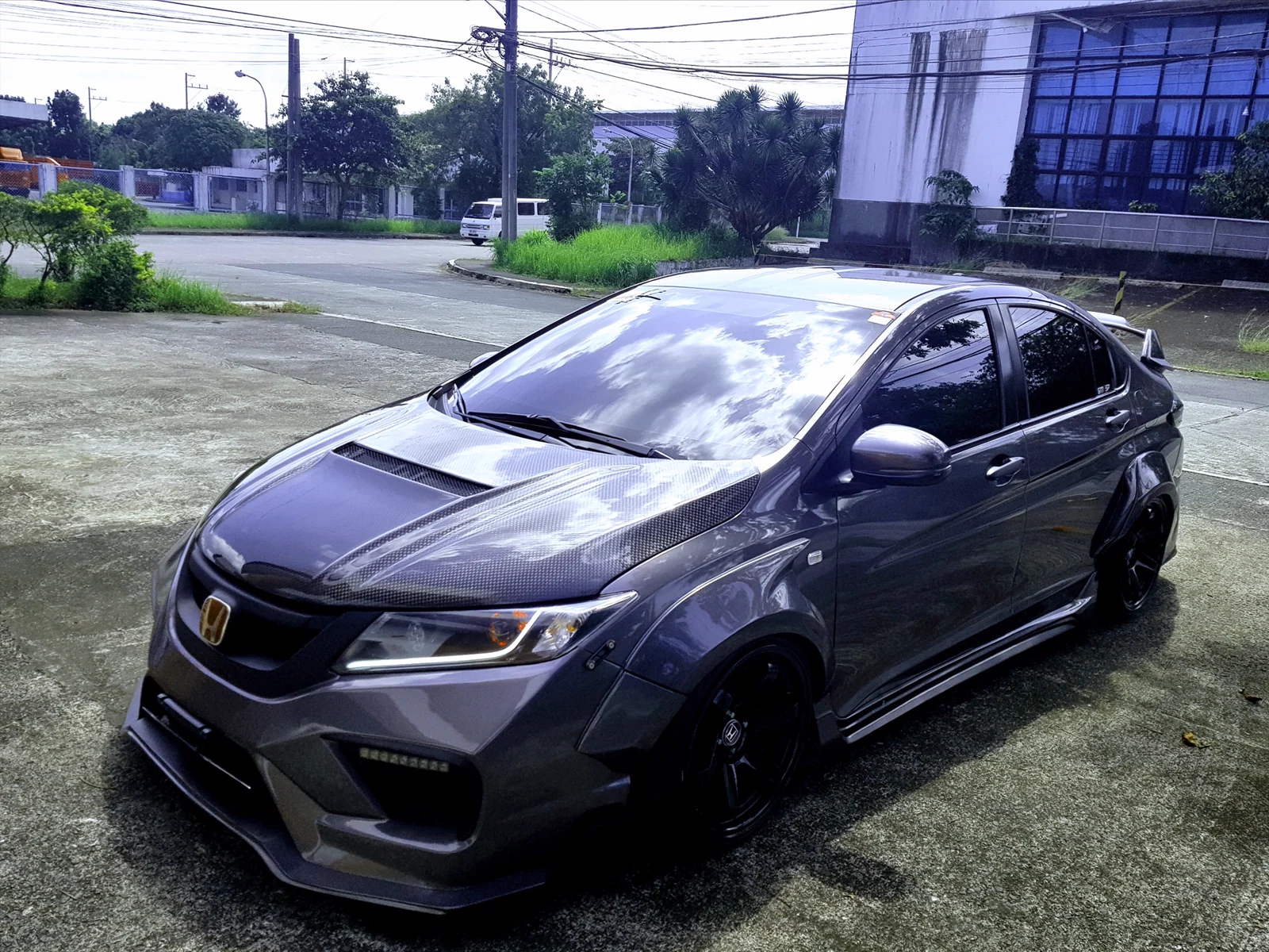 รูปชุดแต่ง ชุดแต่ง Honda City 2014 2016 Type X Wide Body ภาพที่ 4