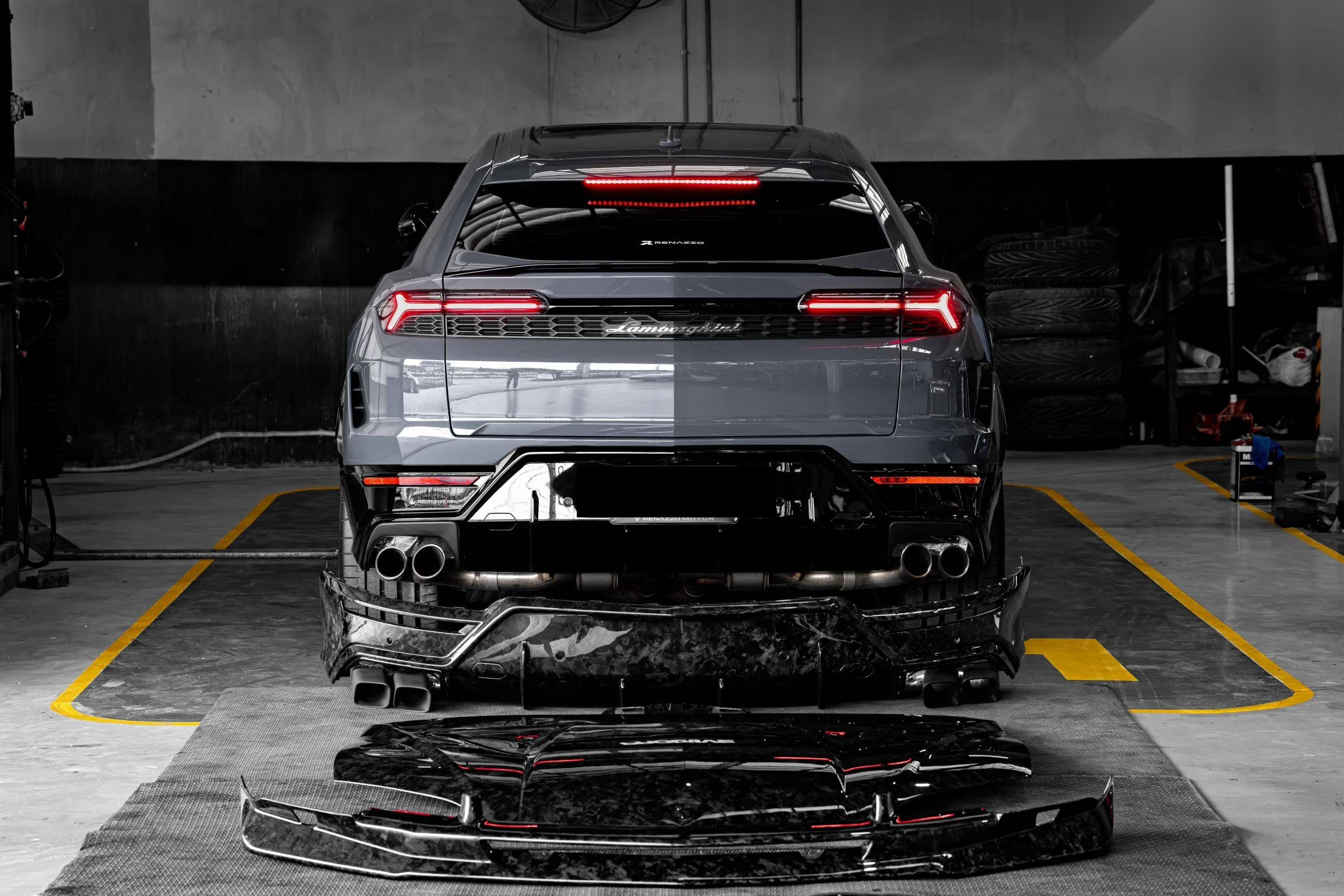 ชุดแต่ง LAMBORGHINI Urus Lamborghini URUS SE x Novitec Forged คาร์บอน Bodykits Prodrive Shop ภาพ 16