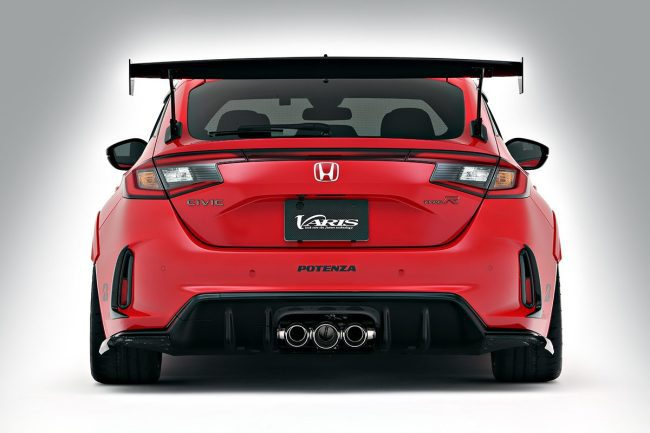 ดิฟฟิวเซอร์หรือสปอยเลอร์ใต้กันชนหลัง CIVIC Type-R FL5 ARISING-II S Endurancever. for street VARIS VAHO-108 ภาพสินค้าที่เลือก