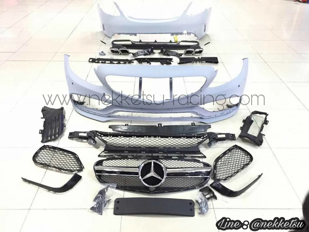 รูปชุดแต่ง ชุดแต่ง Mercedes-Benz C Class W205 2018 2020 C63 AMG ภาพที่ 3