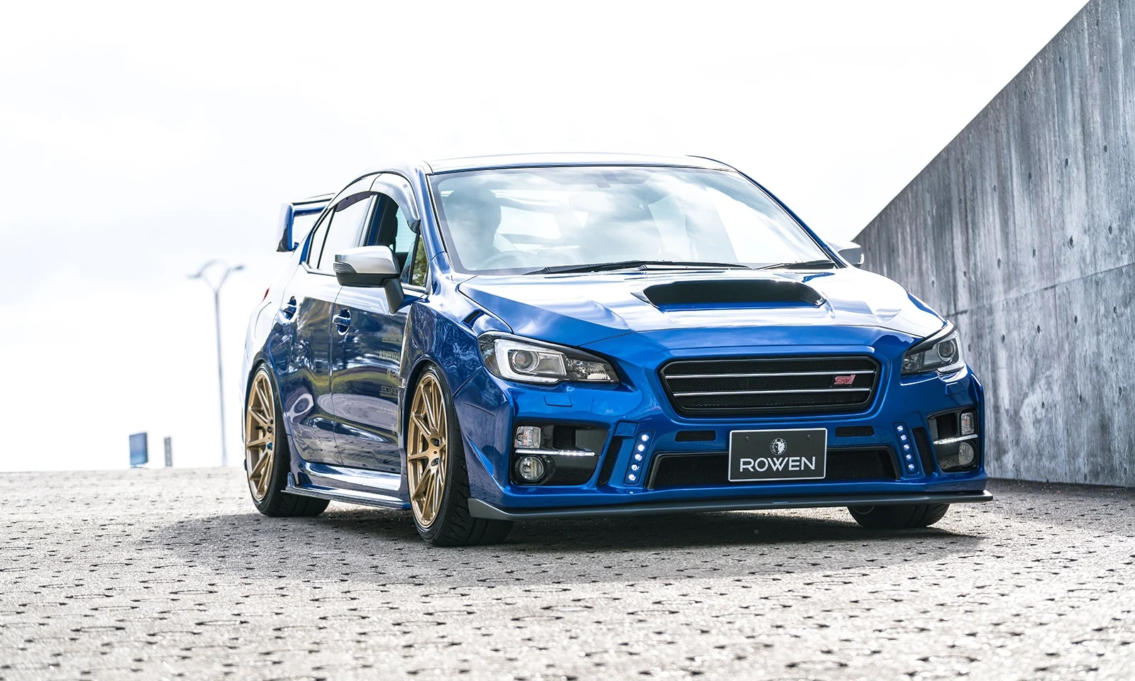 ชุดแต่ง SUBARU WRX STI/S4 A-C VAB/VAG 2014.08~2017.05 Rowen Japan ภาพ 8