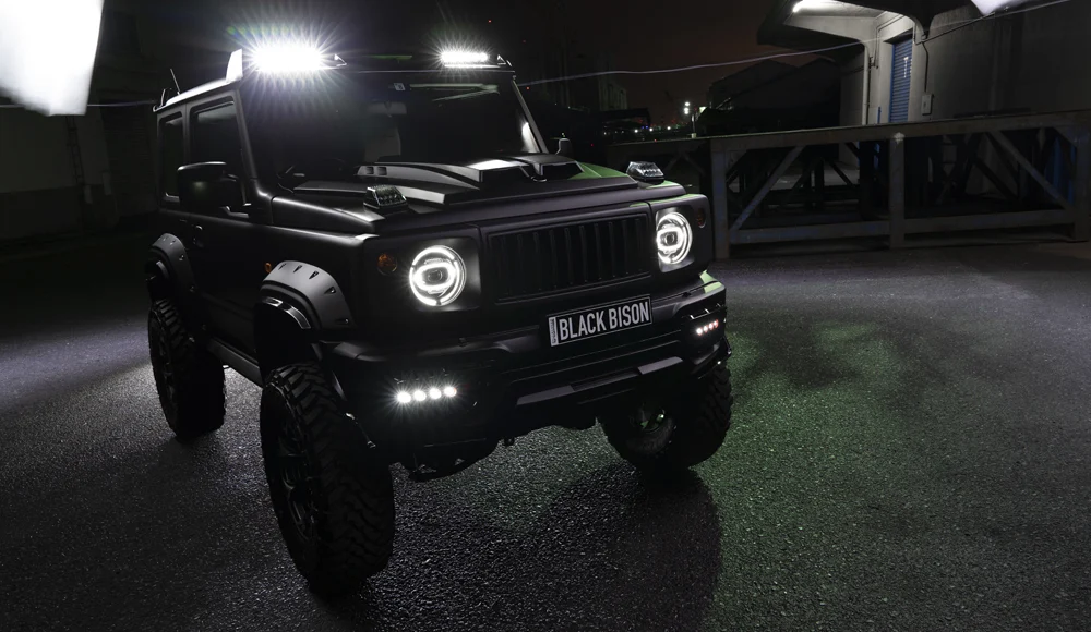 ชุดแต่ง SUZUKI JIMNY SIERRA WALD Japan สปอร์ตไลน์ แบล็กไบซัน เอดิชัน ภาพ 15