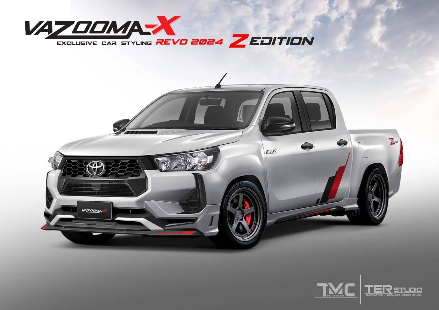 รูปชุดแต่ง ชุดแต่ง Toyota Hilux Revo 2020 2024 Vazooma X 2024 ภาพที่ 10