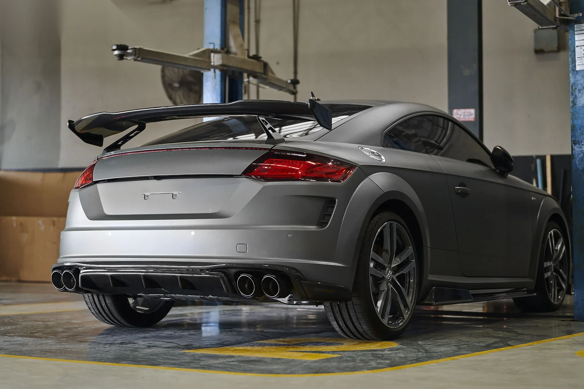 ชุดแต่ง Audi TT 8S Audi TT Gen 3 x คาร์บอน GT Wing Prodrive Shop ภาพ 3