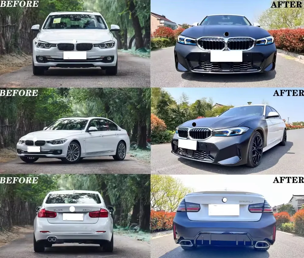 รูปชุดแต่ง ชุดแต่ง BMW Series3 F30 F31 2011 2018 F30 เป็น G20 ภาพที่ 6