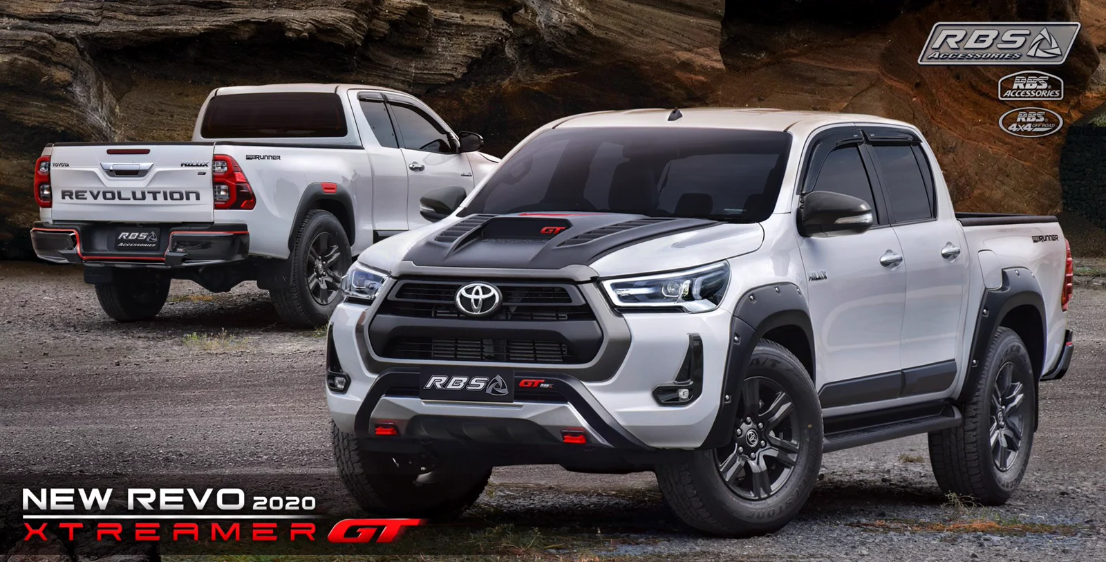 รูปชุดแต่ง ชุดแต่ง Toyota Hilux Revo 2020 2024 RB ภาพที่ 10