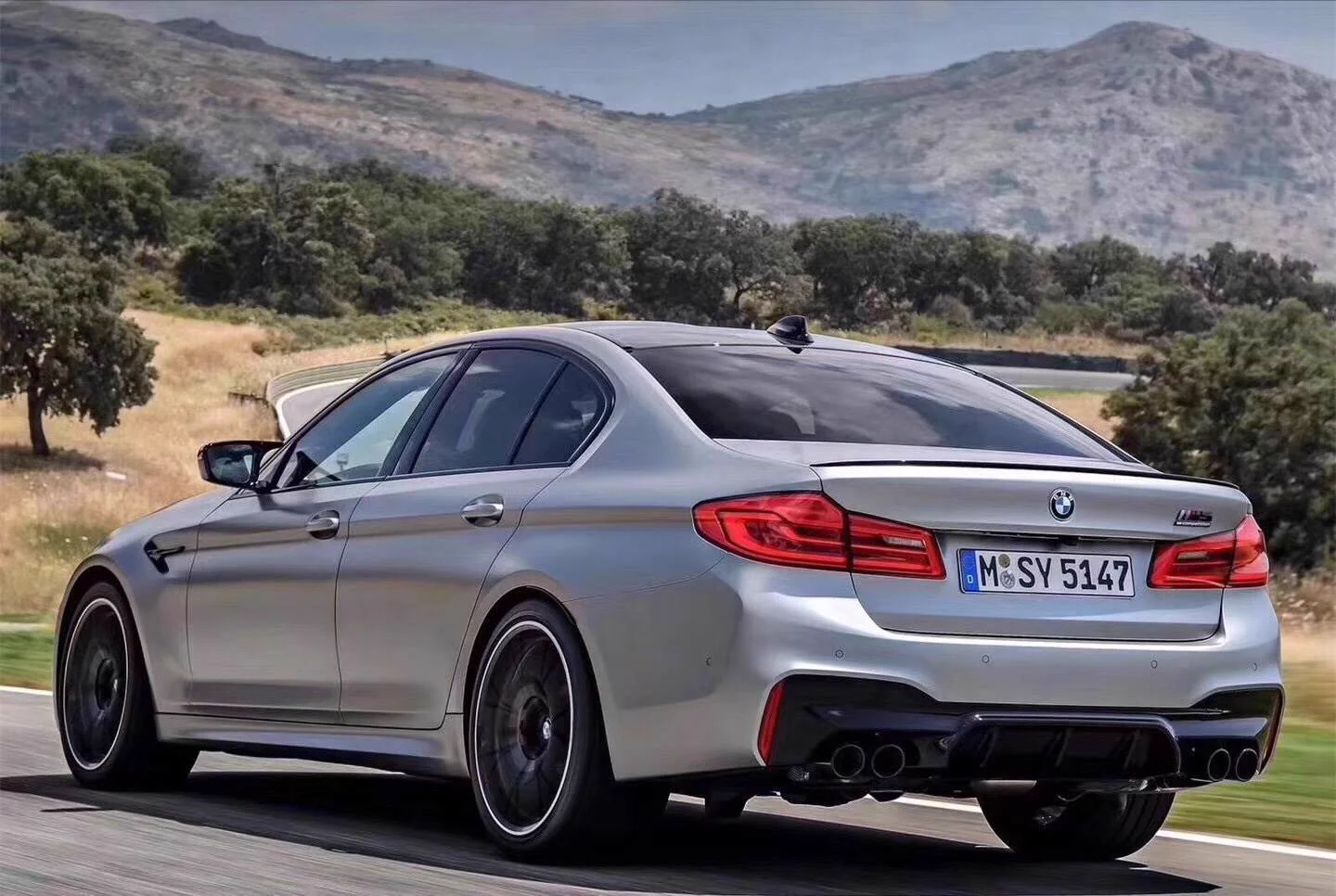 รูปชุดแต่ง ชุดแต่ง BMW Series5 G30 G31 2017 2024 M5 ภาพที่ 6
