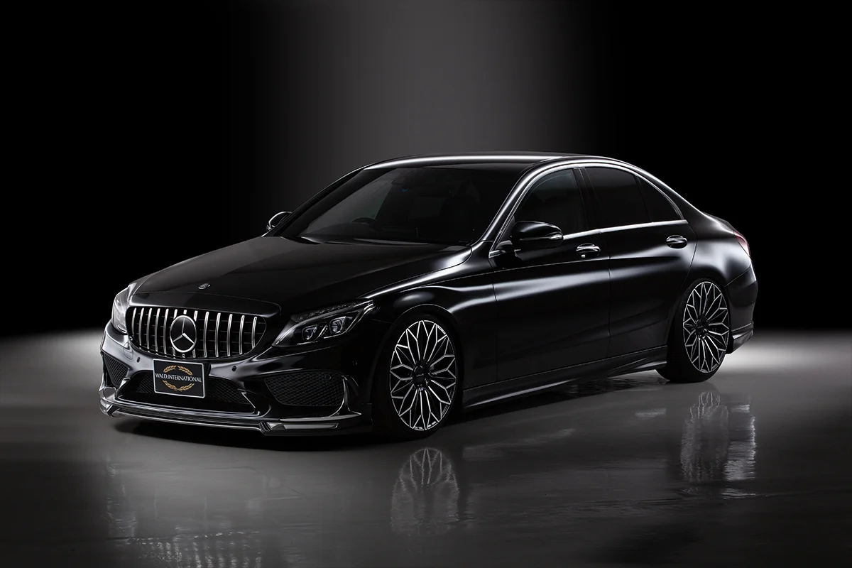 ชุดแต่ง MERCEDES-BENZ C-CLASS WALD Japan เอ็กเซ็กคิวทีฟไลน์ ภาพ 4