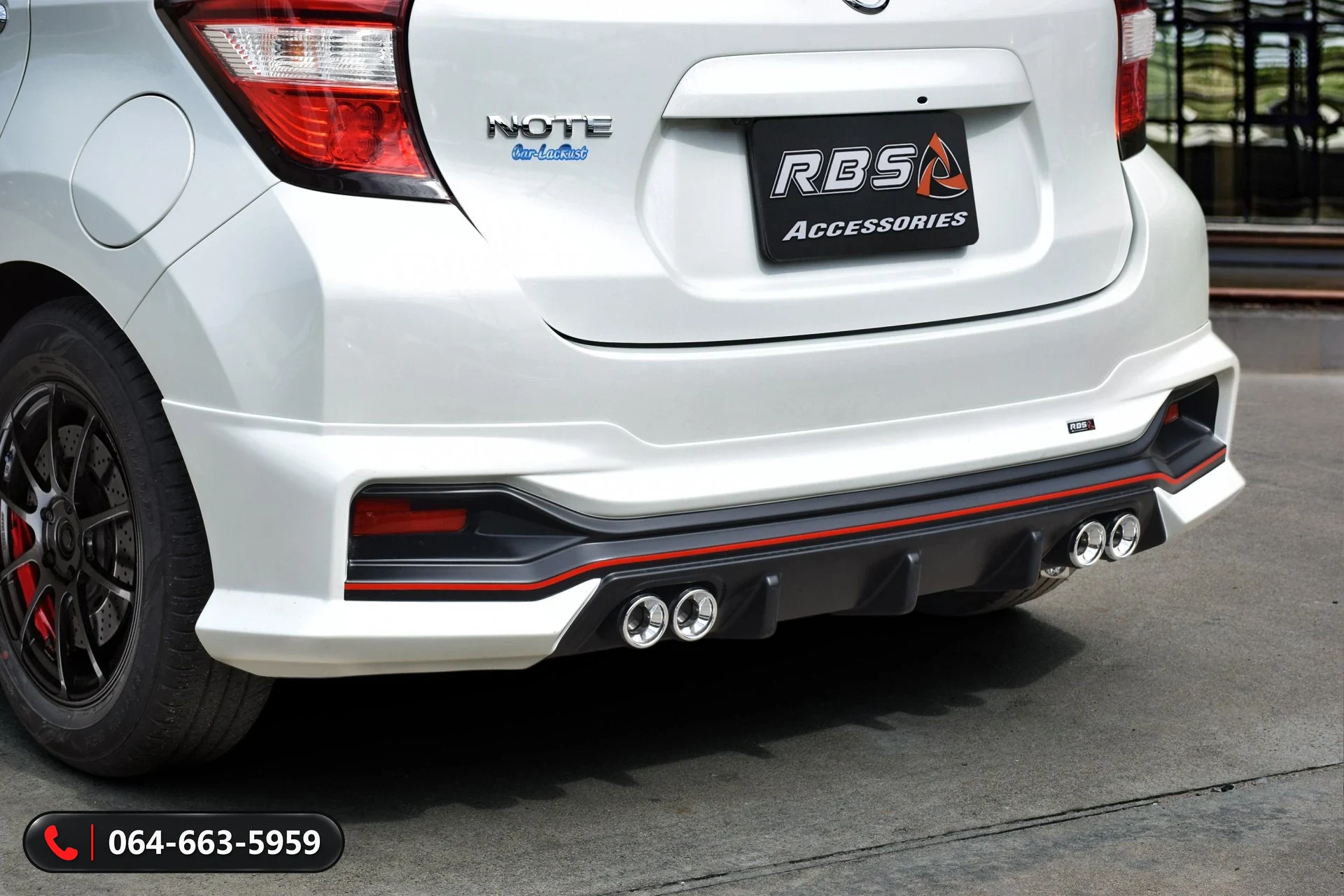 ชุดแต่ง NISSAN NOTE 2017 RBS ภาพ 8