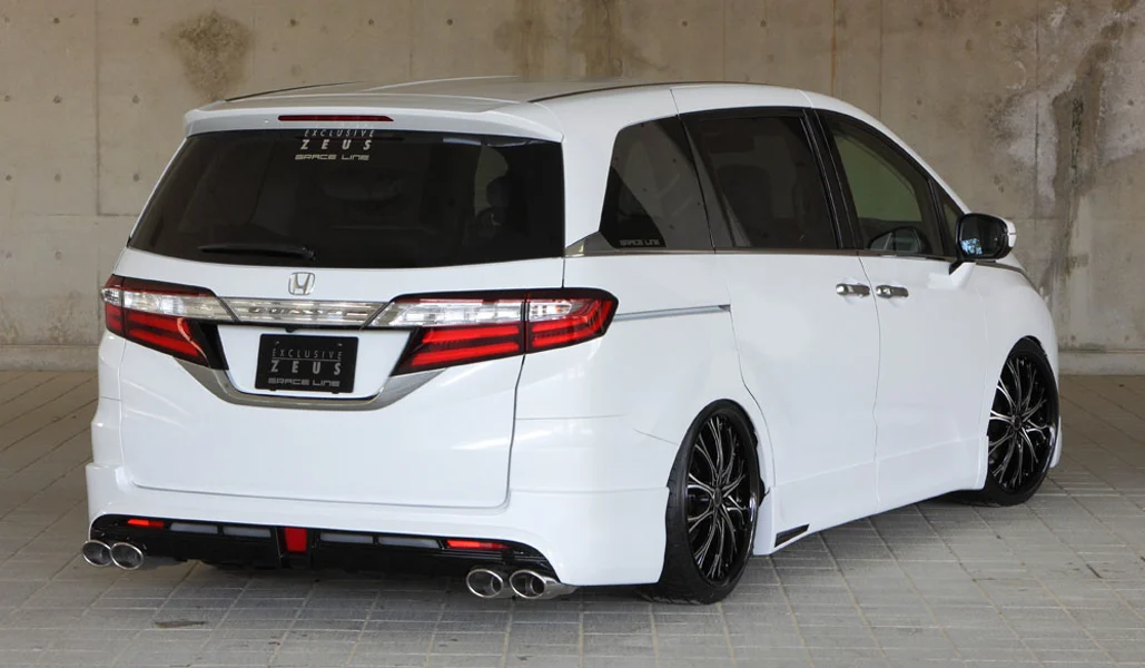 รูปชุดแต่ง ชุดแต่ง Honda Odyssey 2013 2017 MZ Speed V1 ภาพที่ 15