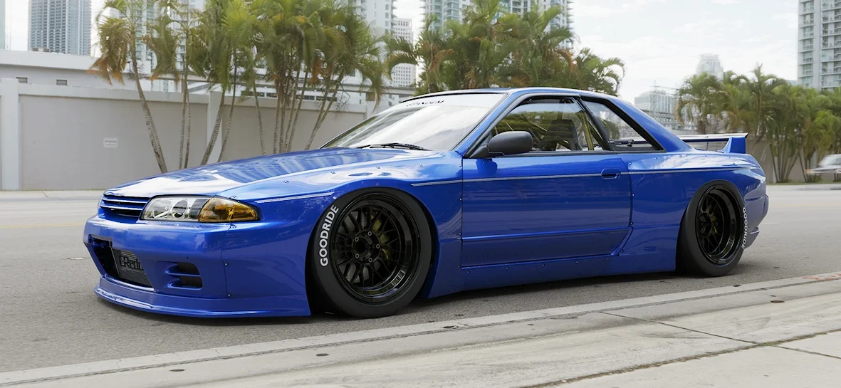 ชุดแต่งไวด์บอดี้ - V1.0 NISSAN Skyline GTR [R32] + Wing Pandem ภาพสินค้าที่เลือก