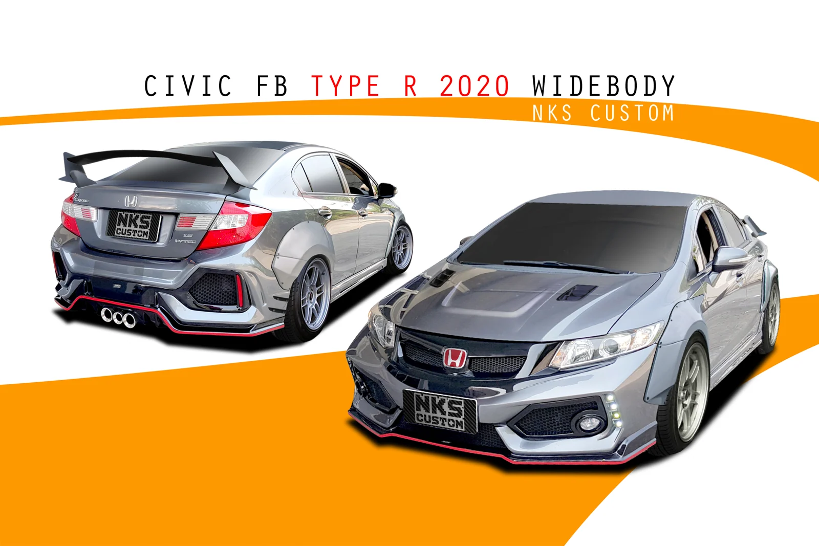 รูปชุดแต่ง ชุดแต่ง Honda Civic FB 12 15 Type R 2020 ภาพที่ 28