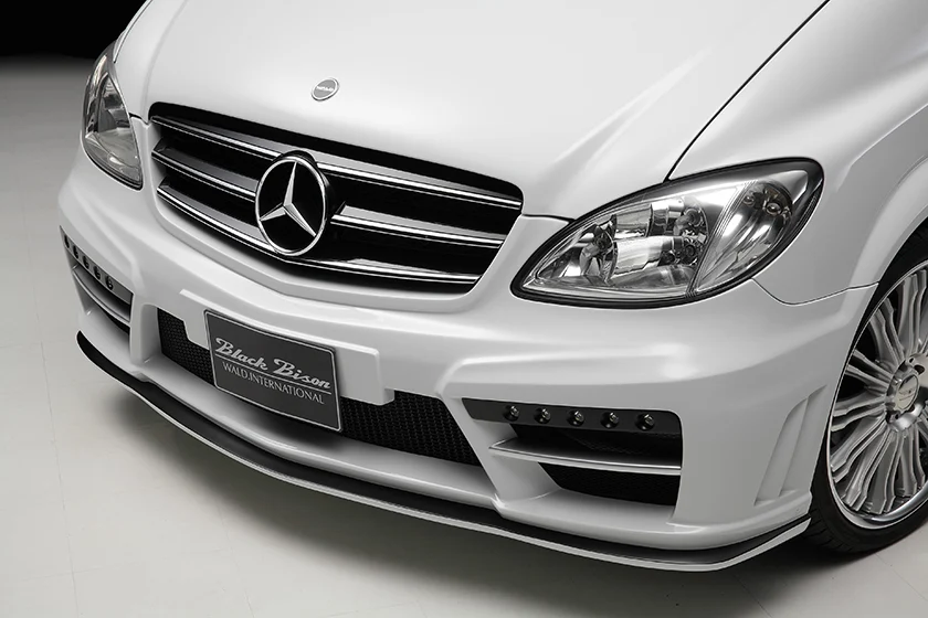 ชุดแต่ง MERCEDES-BENZ V-CLASS SHORT/LONG(incl.VIANO) WALD Japan สปอร์ตไลน์ แบล็กไบซัน เอดิชัน ภาพ 2