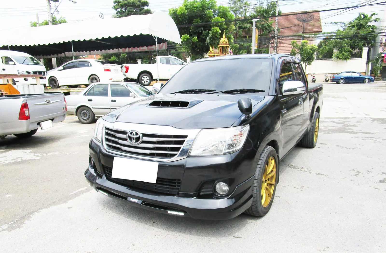 รูปชุดแต่ง ชุดแต่ง Toyota Hilux Vigo 2008 2014 Champ TDS01 ภาพที่ 13