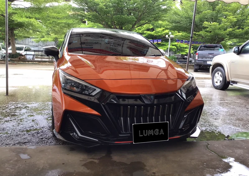 กันชนหน้า Almera Lumga 2020 - NISSAN กันชนหน้า Almera Lumga 2020 ชุดแต่งรถ ภาพ 5