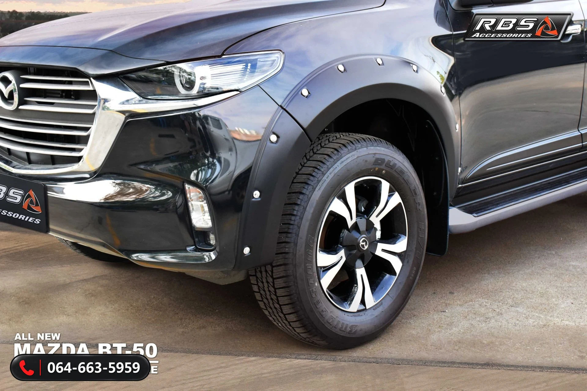 ชุดแต่ง MAZDA BT-50 2021 HI-RACER RBS ภาพ 13