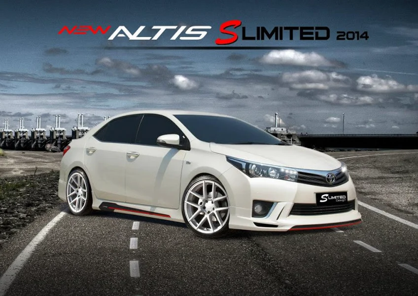 ชุดแต่ง Toyota Altis 2014 2018 SLimited