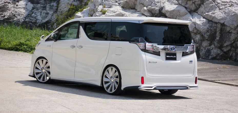 ชุดแต่ง TOYOTA VELLFIRE Z/ZA/ZR WALD Japan สปอร์ตไลน์ HALF TYPE ภาพ 15