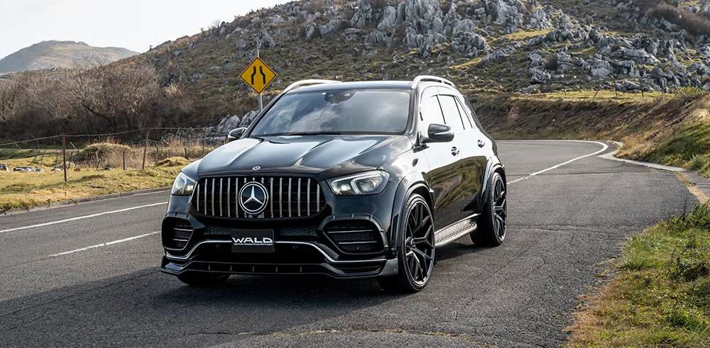 ชุดแต่ง MERCEDES-BENZ GLE-CLASS AMG LINE WALD Japan สปอร์ตไลน์ แบล็กไบซัน เอดิชัน ภาพ 7