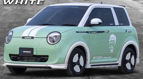 ชุดแต่ง CHANGAN LUMIN – S-M1 ภาพรถเต็มคันมุมหน้าจากต้นทาง S-Sporty