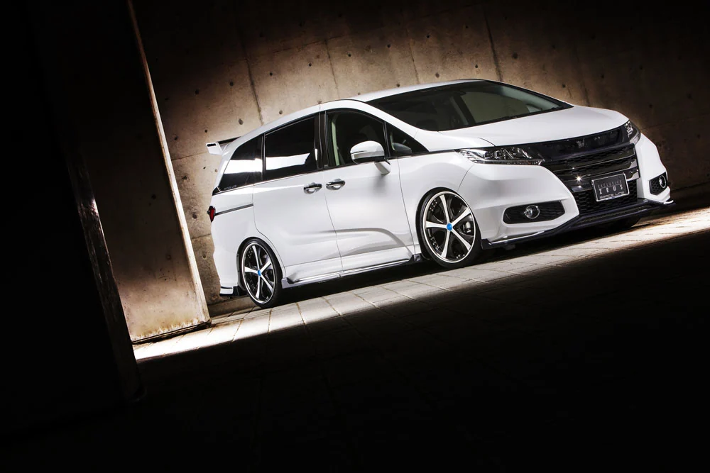 รูปชุดแต่ง ชุดแต่ง Honda Odyssey 2013 2017 MZ Speed V2 ภาพที่ 4