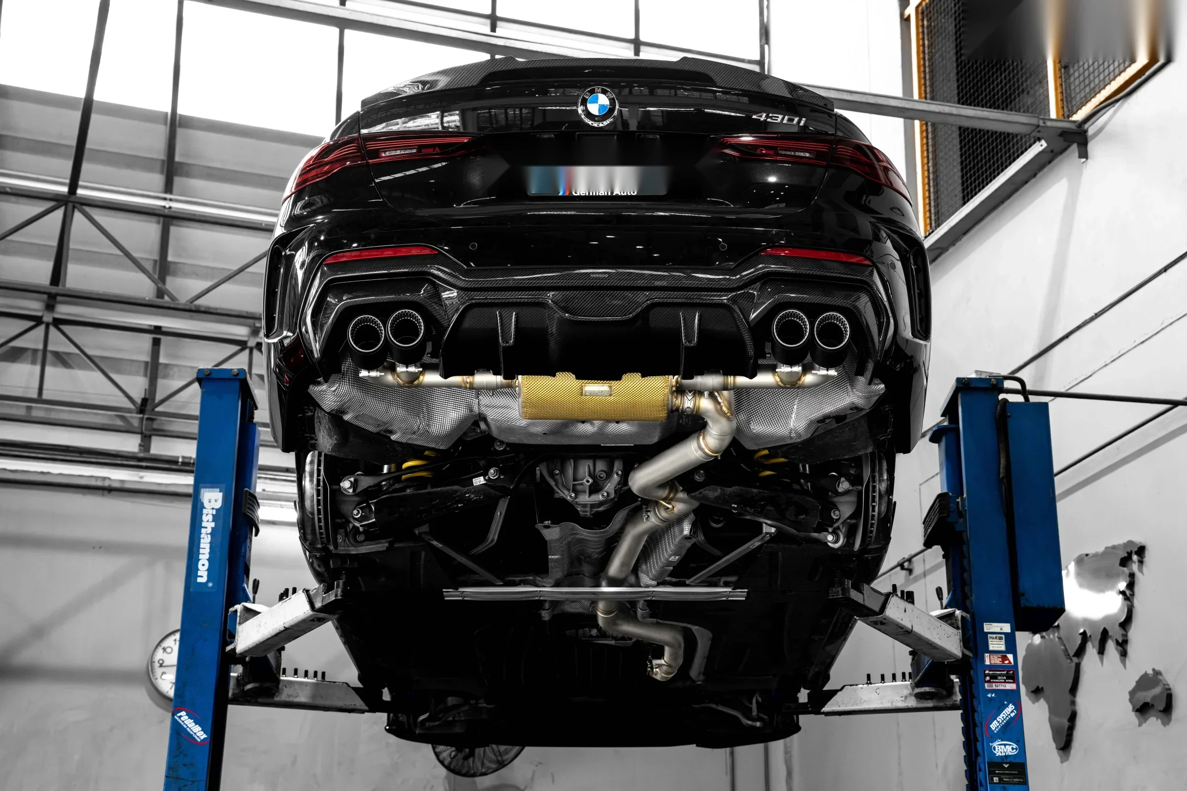 ชุดแต่ง BMW G22 BMW G22 430i x iPE Innotech Exhaust x KW V3 Leveling x SOOQOO คาร์บอน ดิฟฟิวเซอร์หลัง Prodrive Shop ภาพ 8