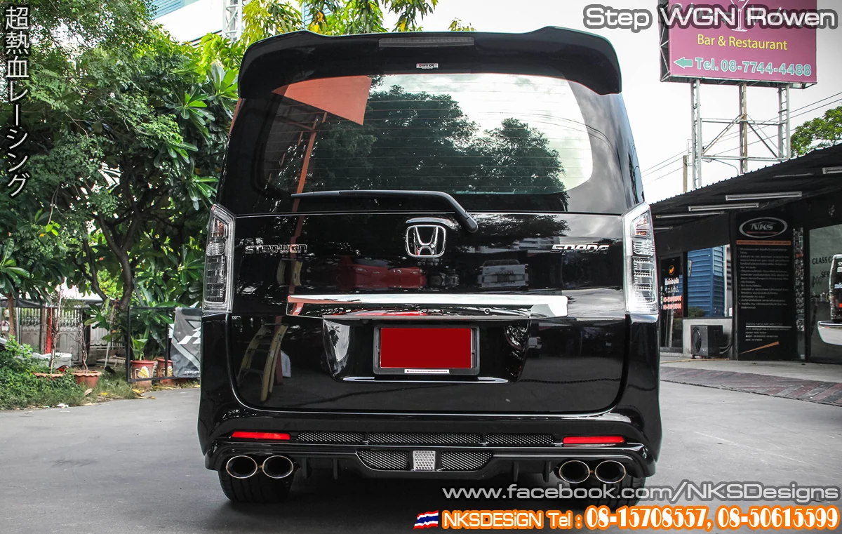 รูปชุดแต่ง ชุดแต่ง Honda Step WGN Rowen 2009 2014 ภาพที่ 15