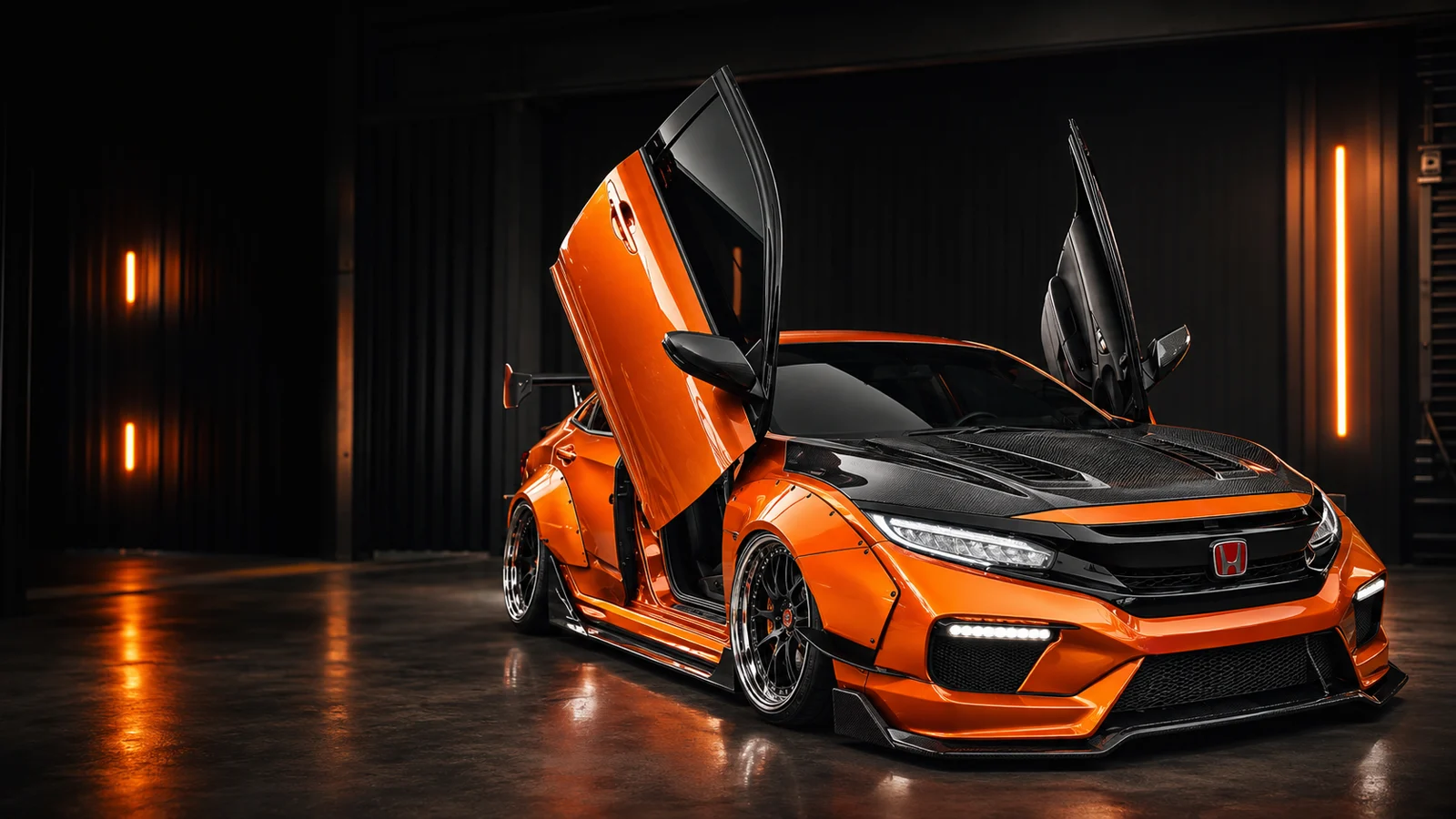 รูปชุดแต่ง ชุดแต่ง Honda Civic FC 16 21 Type X วายบอดี้ ภาพที่ 1