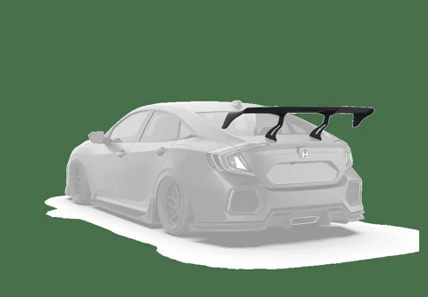 ปีกหลัง GT Wing FRP Robot Civic FC Sedan ภาพสินค้า 2