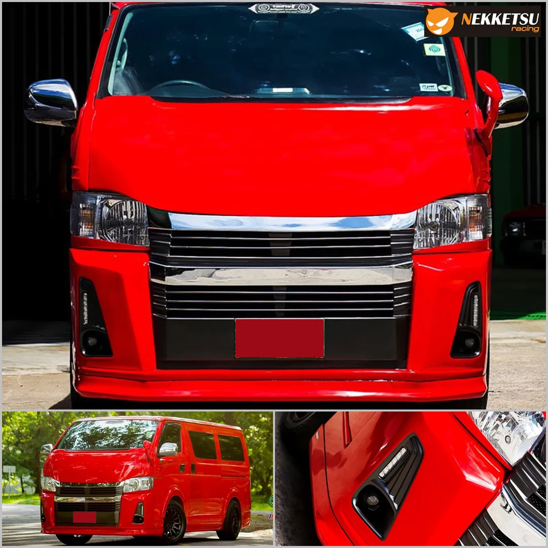 รูปชุดแต่ง ชุดแต่ง TOYOTA Commuter รถตู้ 2005 2018 เก่า เป็น 2019 ภาพที่ 3