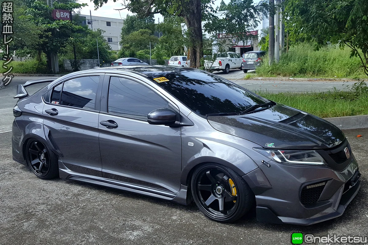 รูปชุดแต่ง ชุดแต่ง Honda City 2014 2016 Type X Wide Body ภาพที่ 3