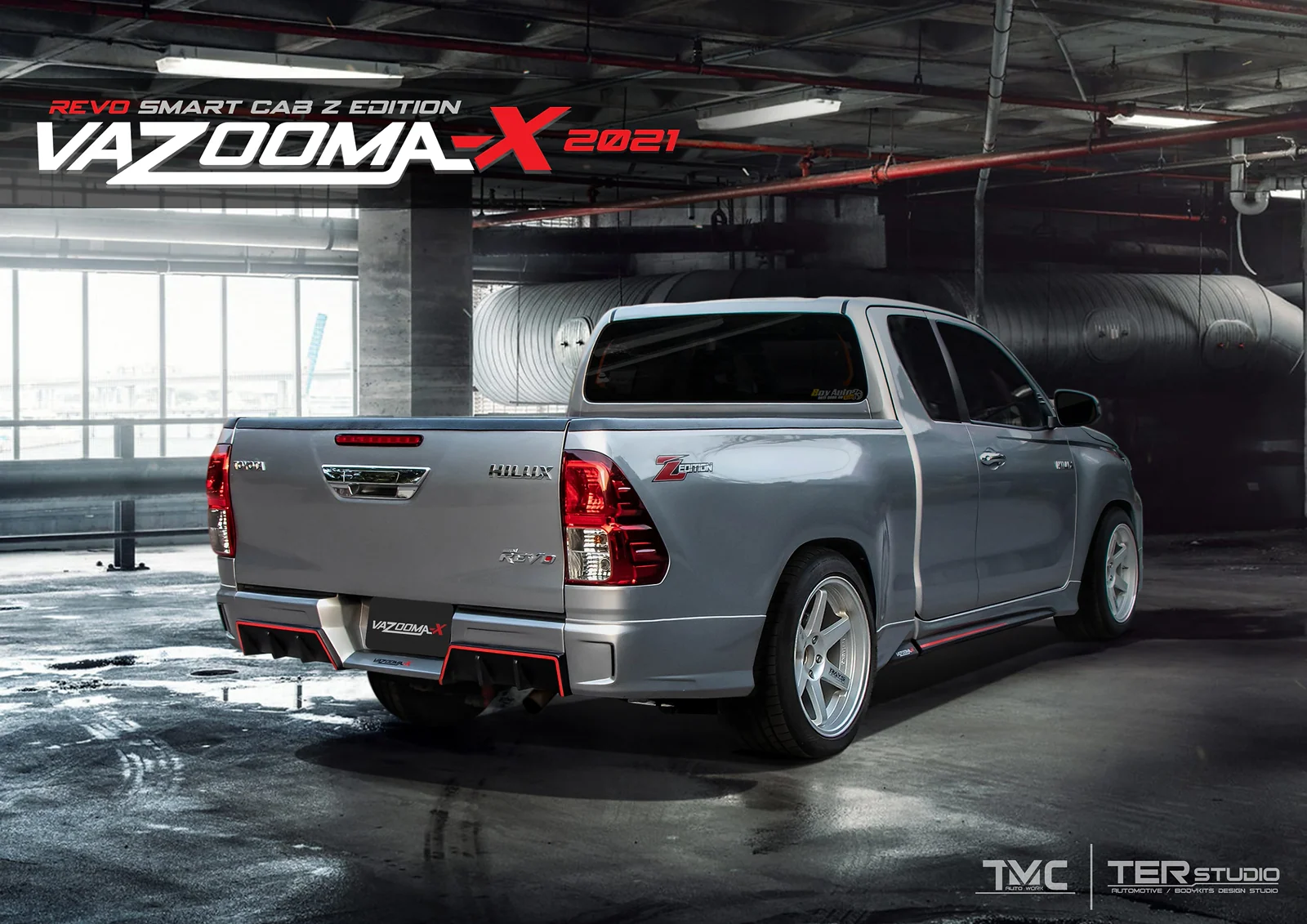 รูปชุดแต่ง ชุดแต่ง Toyota Hilux Revo 2020 2024 Vazooma X 2021 ภาพที่ 2