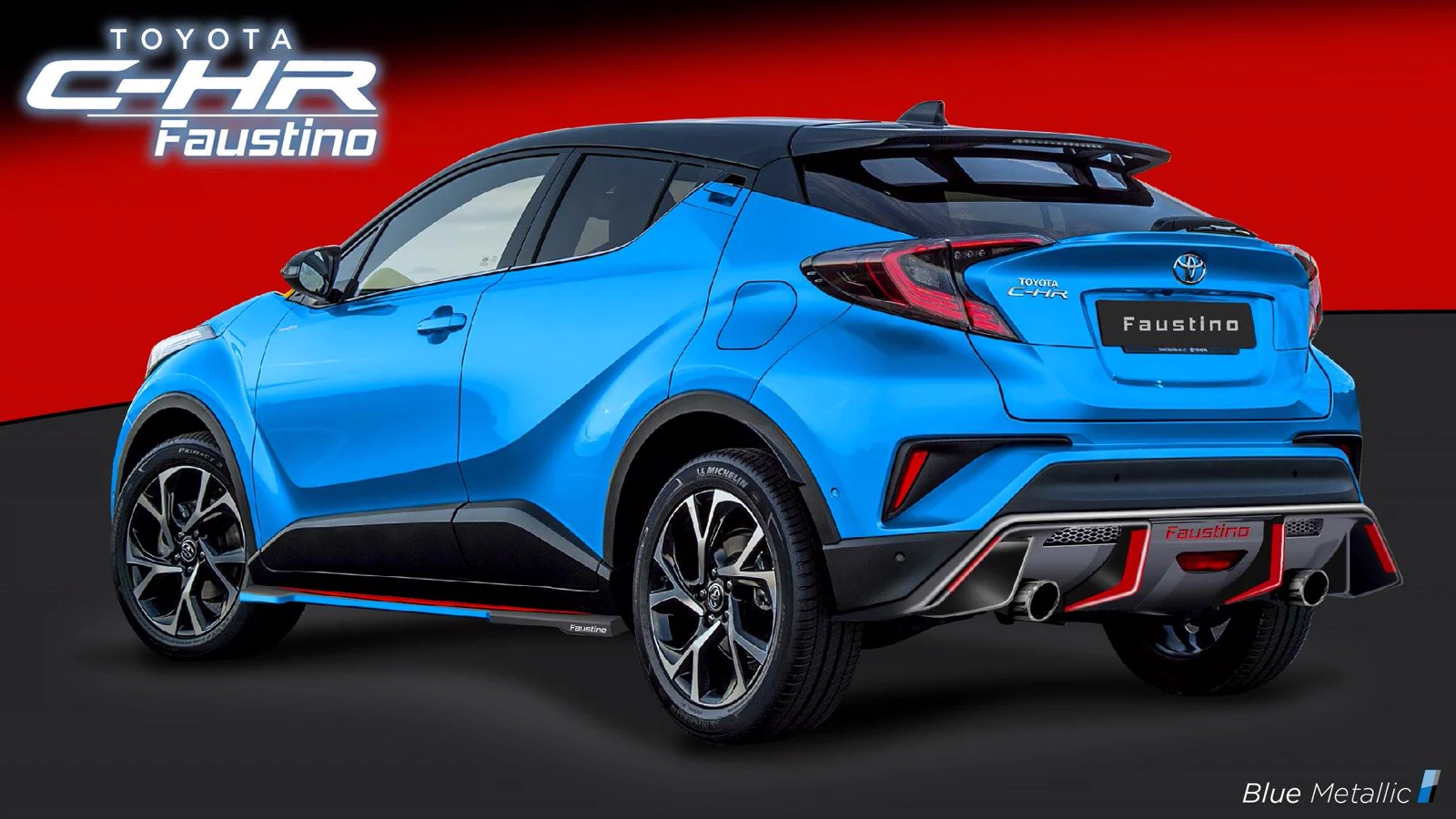 รูปชุดแต่ง ชุดแต่ง Toyota CHR Faustino ภาพที่ 4