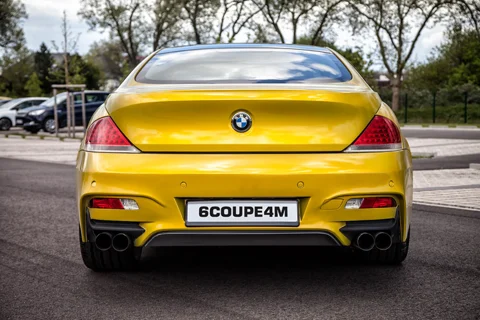 กันชนหลัง Prior Design บน BMW 6-Series E63 มุมท้ายตรง