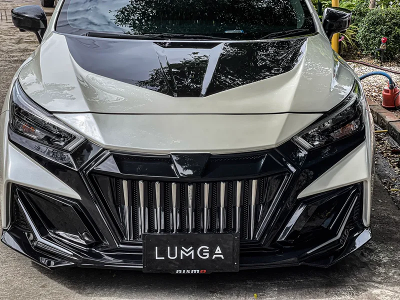 กันชนหน้า Almera Lumga 2020 - NISSAN กันชนหน้า Almera Lumga 2020 ชุดแต่งรถ ภาพ 2