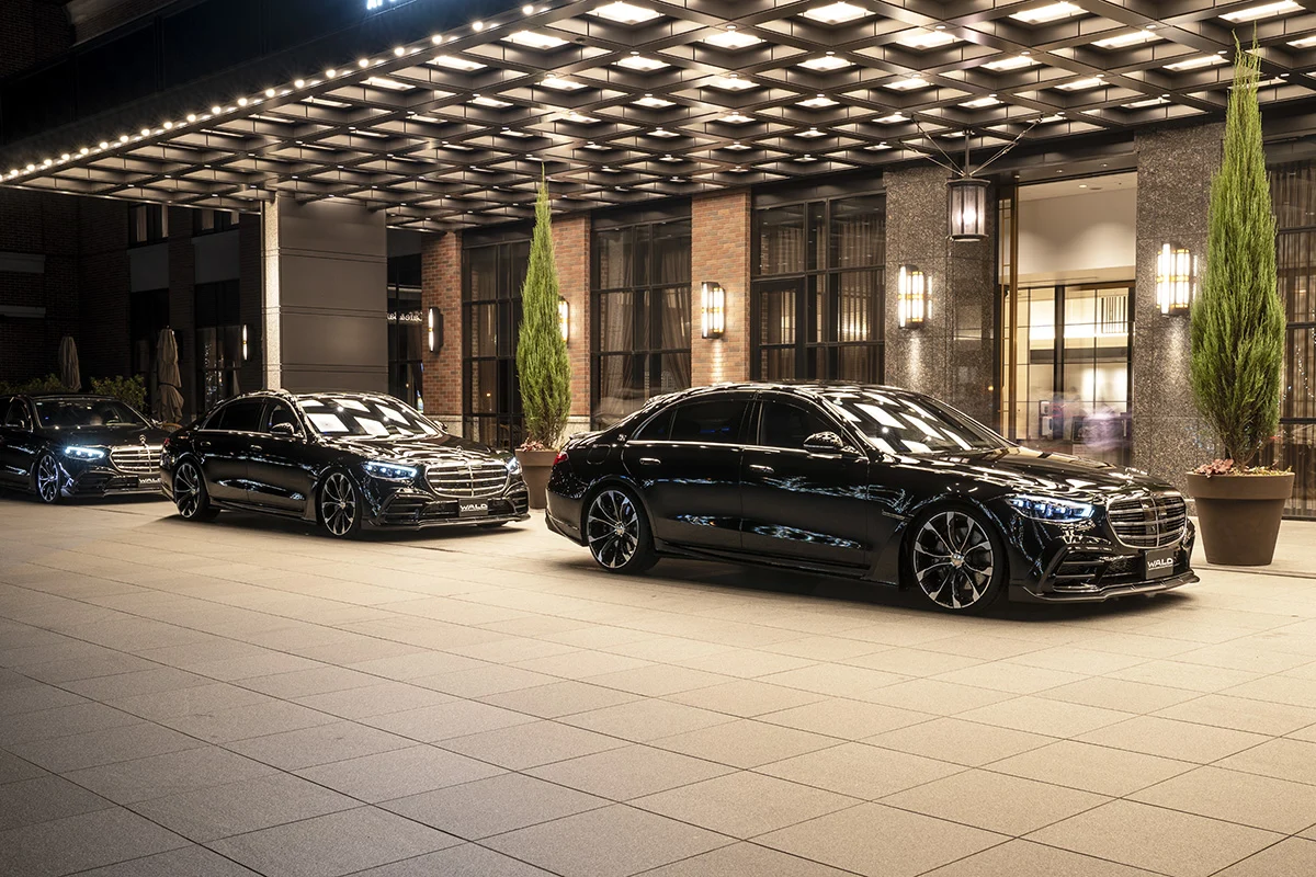 ชุดแต่ง MERCEDES-BENZ S-CLASS AMG LINE WALD Japan สปอร์ตไลน์ แบล็กไบซัน เอดิชัน ภาพ 9